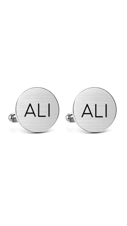 Engraved Cufflinks Your Name, Your Style